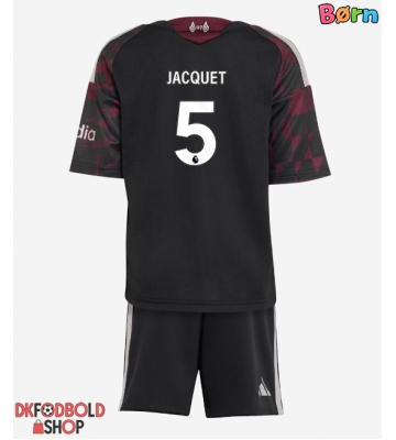 Liverpool Jeremy Jacquet #5 Tredje trøje Børn 2026-27 Kort ærmer (+ korte bukser)